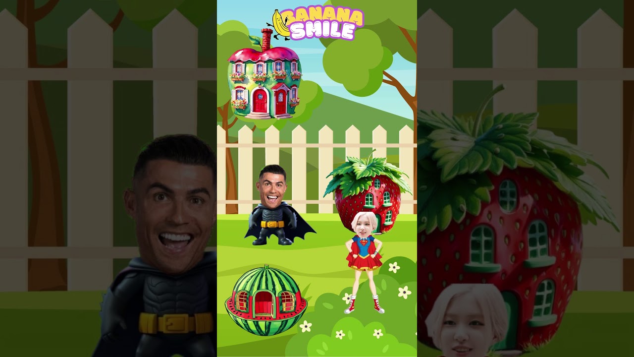 Help Ronaldo to find apple house !? 