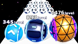 go go MAX LEVEL in Level Up Balls Satisfying Gameplay Mobile Games LEVEL UP Balls Run 3D  #731 screenshot 4