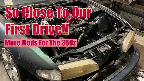 Installing My Transmission Into My 1uz Swap S14 // 350z Gets More Mods!!