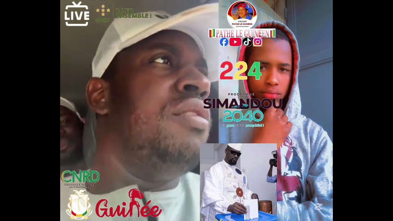 #paikoun_sare #pathe_le_guineen #general_mamady_dounbouya #GMD #election en #guinee 