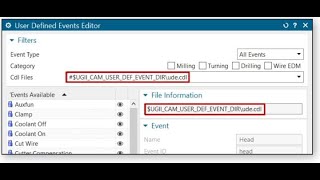 Post Configurator UDE Editor Enhancement