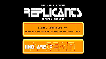 Atari ST Cracktro [009] Replicants from Bionic Commando