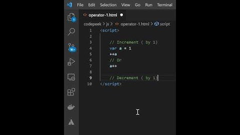 JavaScript Operators #shorts #javascript