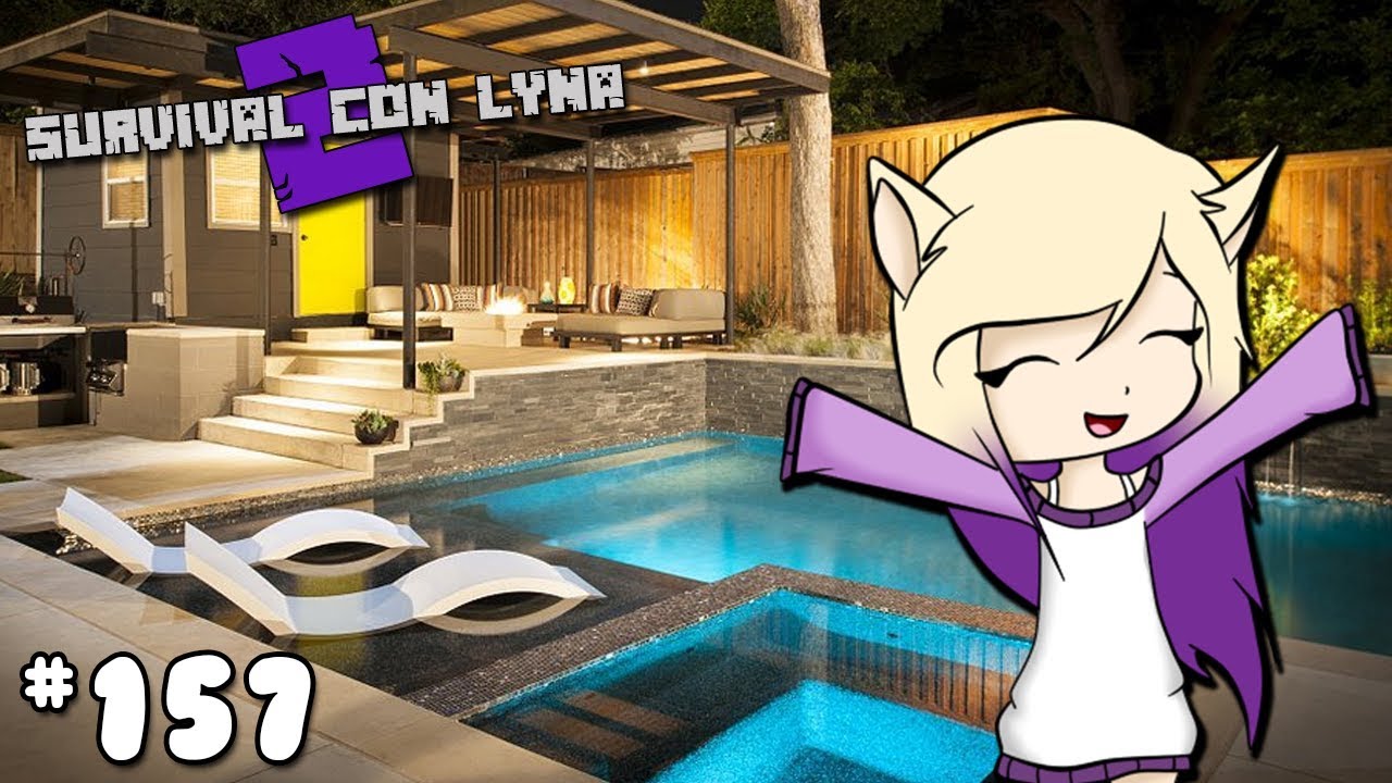 NUESTRA NUEVA PISCINA MODERNA | Survival con Lyna 2 | Episodio 157 roblox download