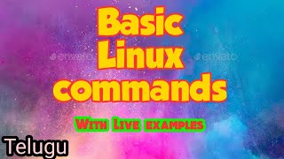 Linux Commands part -1 in Telugu