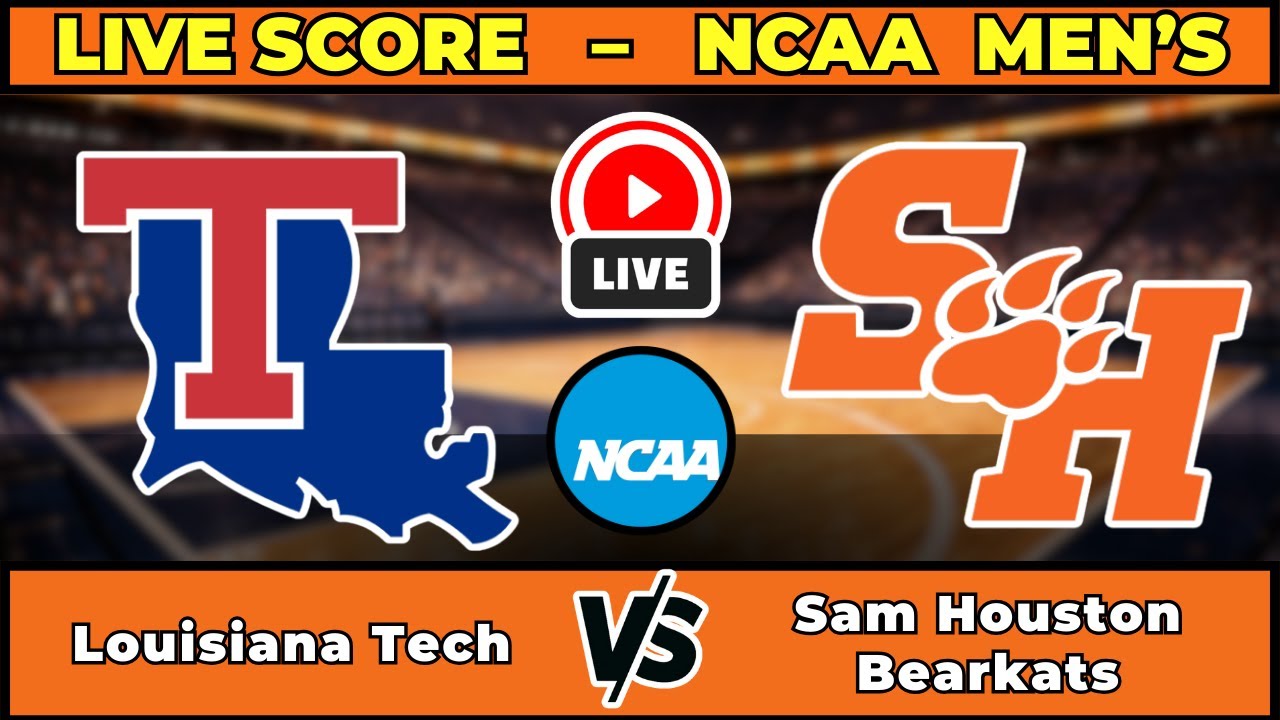 🔴 LIVE: Louisiana Tech at Sam Houston | NCAAM Men's Basketball Scoreboard | Jan 31 | CUSA Showdown