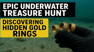 Epic Underwater Treasure Hunt Discovering Hidden Gold Rings and handfuls of old silver coins #beach