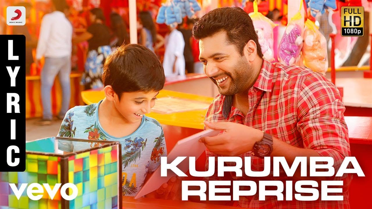 Tik Tik Tik   Kurumba Reprise Lyric  Jayam Ravi Nivetha Pethuraj  DImman