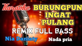 Burung ingat pulang karaoke remix nada pria