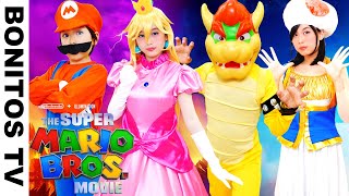 『スーパーマリオブラザーズ』コスプレやってみた！ピーチ姫 クッパ キノ ピオチャレンジ！Cosplay THE SUPER MARIO BROS. MOVIE  ♥ -Bonitos TV- ♥