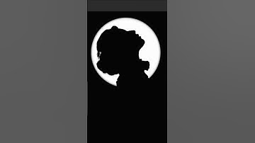 How to make moon white circle effect in photoshop 2024 | #photoshop #tutorial #shorts