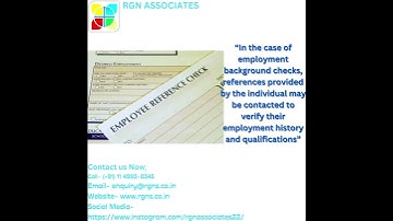 "Importance of Reference Check in Background Verification" #backgroundverification