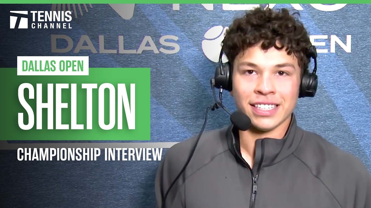 Ben Shelton on beating Taylor Fritz to win the Dallas title | 2026 