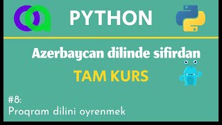 OZUNET Python Dersleri #8 Proqram dilini oyrenmek