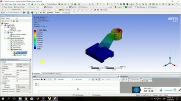 ☑️ Elementos finitos - Ansys workbench: Práctica 3
