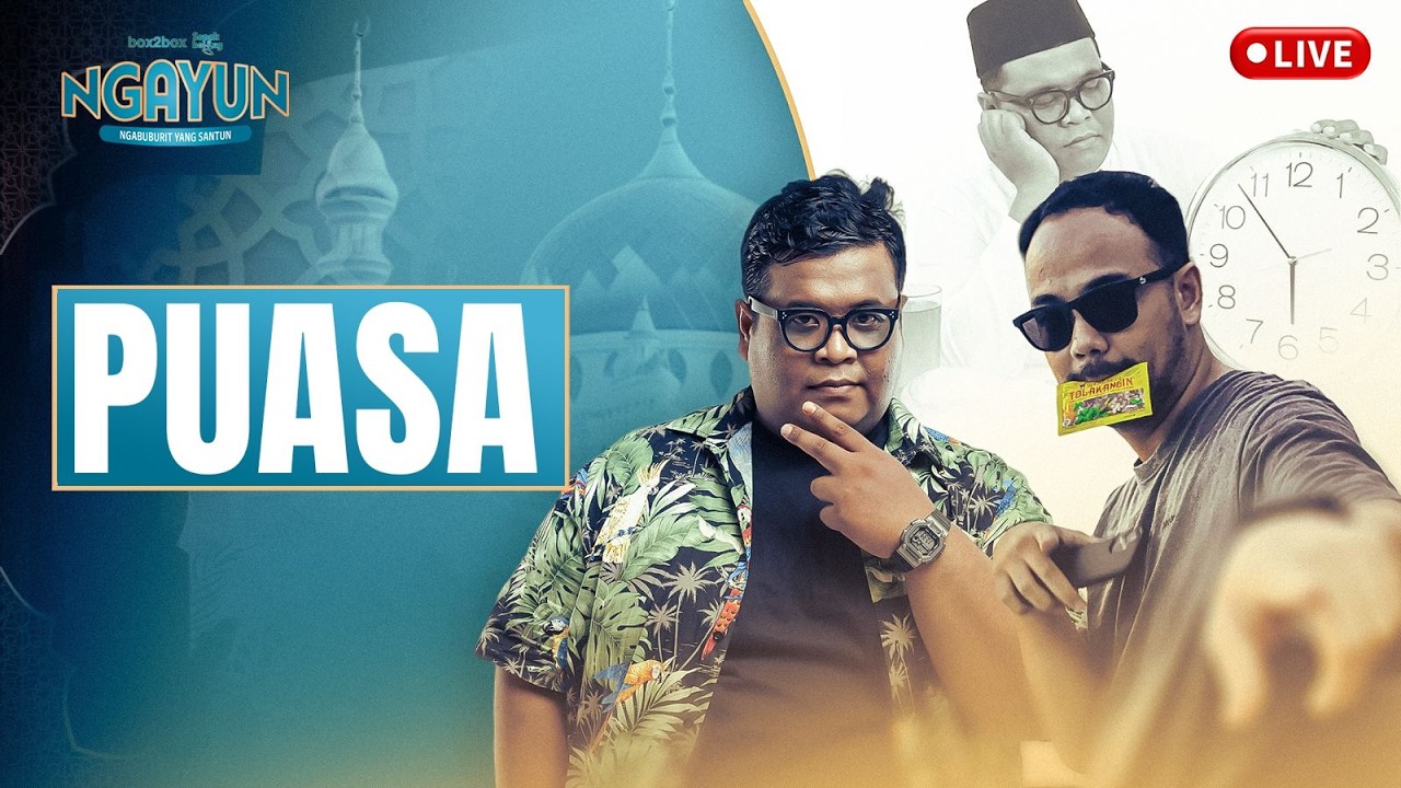 🔴[LIVE NGAYUN] PUASA RAMADAN LEBIH BAIK DARI PUASA GELAR