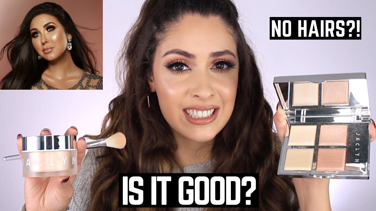 Jaclyn Cosmetics Holiday Highlighter Review | Swatch Comparison The Flash Palette & Moodlight Powder