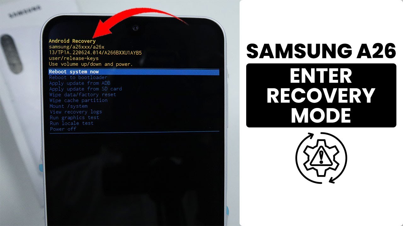 how-to-enter-recovery-mode-in-samsung-a26-youtube