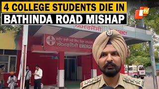 4 College Students Killed In Bathinda Car Truck Crash