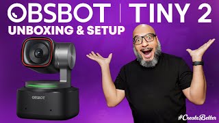 Is This the Best Webcam Ever Unboxing The OBSBOT Tiny 2 LIVE