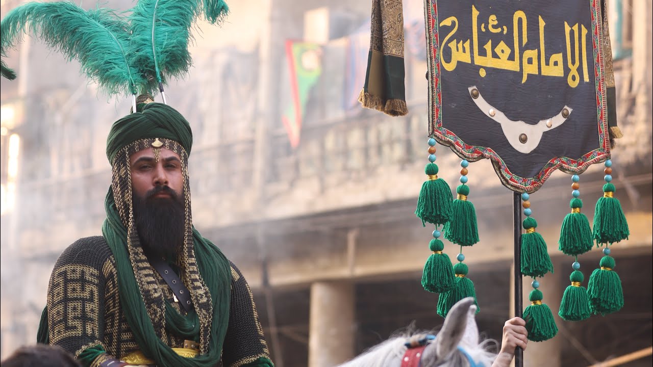 تشابية موكب انصار الزهراء (ع) دخول الامام الحسين الى كربلاء #عاشوراء_1444 هـ