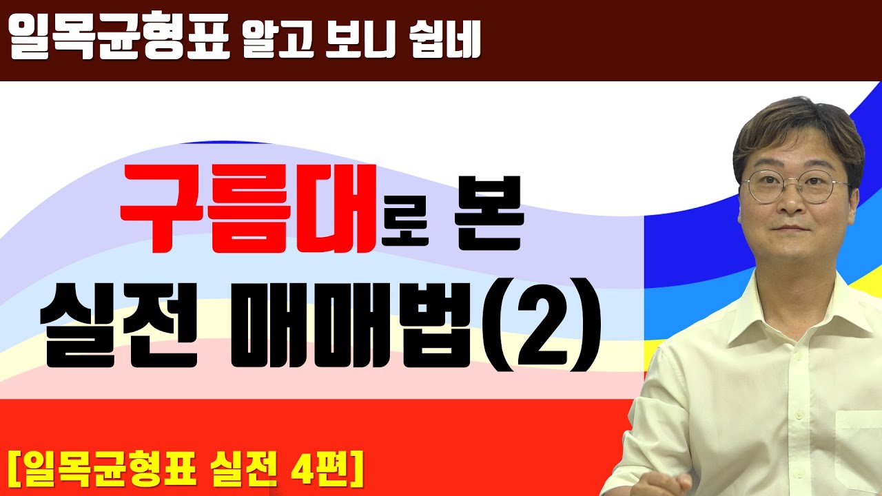 [주린이를 위한 일목균형표] 다양한 사례로 본 구름대 매매법 (2)
