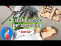 【4useful goods for traveling】100 yen shop goods ～part2～