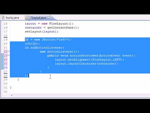 Java Programming Tutorial   83   FlowLayout   YouTube