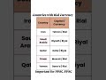 Countries using Rial and Riyal currency important for PPSC exam #gkquiz #trendingshorts #factshorts