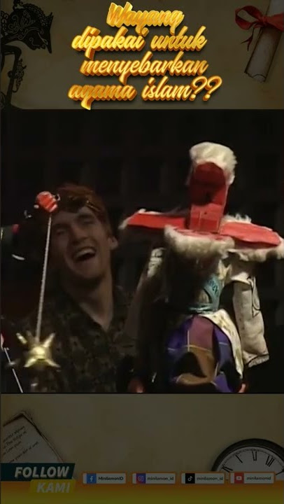 Wayang dipakai untuk menyebarkan Agama Islam? #wayang #agamaislam #sejarahindonesia #sejarahislam