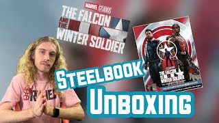 The Falcon and The Winter Soldier steelbook UNBOXING // MCU // Season 1