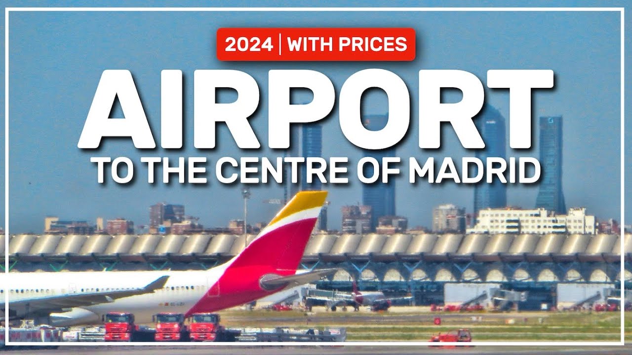 ✅ MADRID airport ✈️ to the centre of Madrid 2024 | with PRICES 