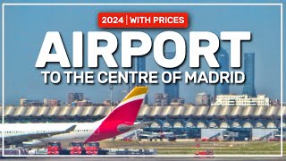 ➤ how to travel from MADRID airport ✈️ to the centre of Madrid 2024 | with PRICES #153 screenshot 3