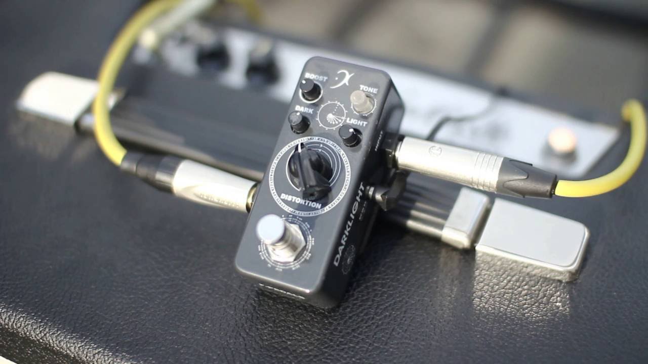 F Pedals Darklight Distortion - YouTube