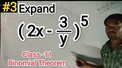 Expand (2x-3/y)^5|Binomial Theorem|Class-11|12th|Maths|Aptitude|Diploma|Aljebra|Competitive Exams