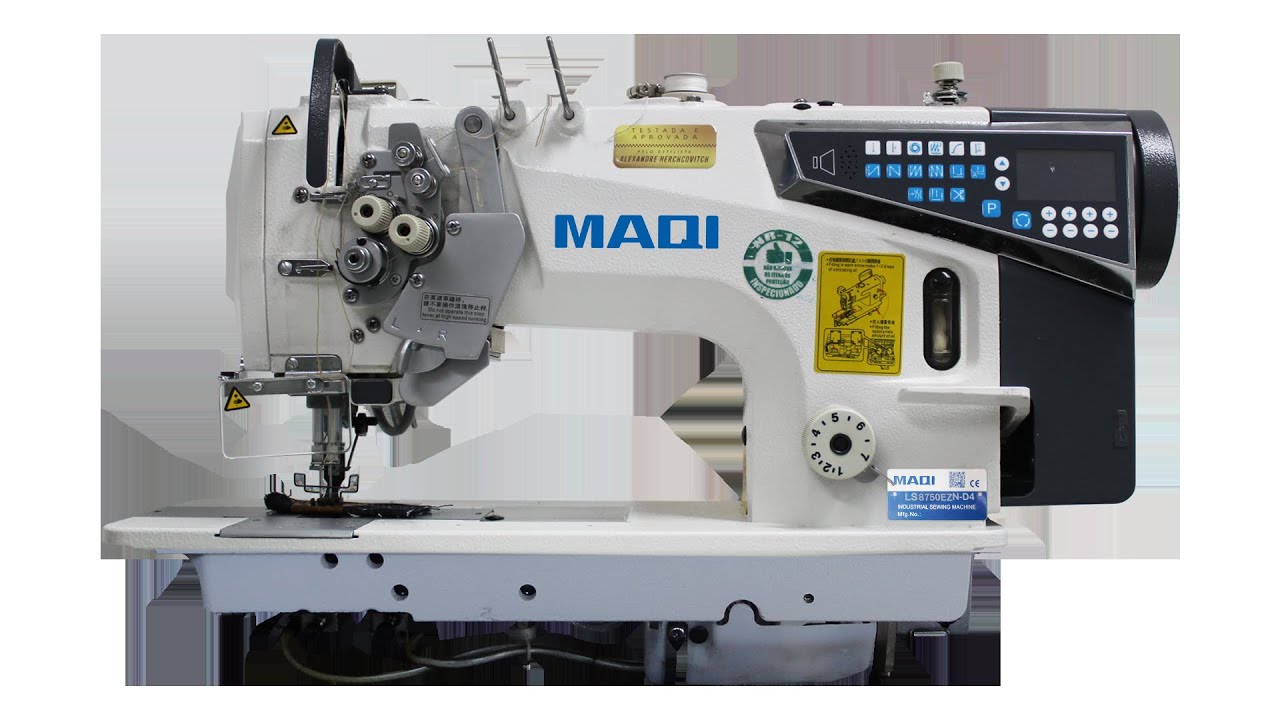 Pespontadeira Alternada 2 agulhas Maqi (Sansei) eletrônica MODELO
