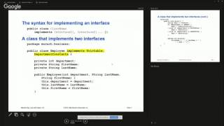 ITC 115 OOP with Java -  Interfaces