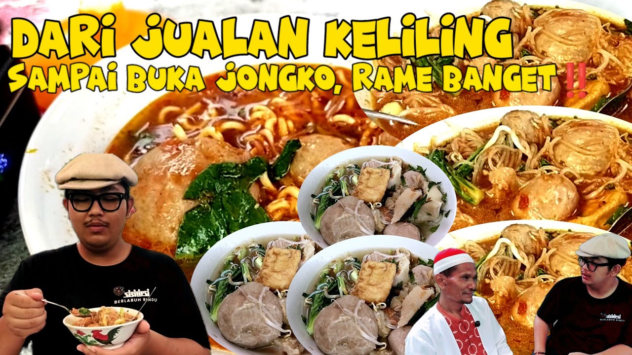 JUALAN BAKSO DARI UMUR 14 TAHUN‼️BAKSO ENAKNYA NAMPOL BANGET, BAKSO MAS SUYUD‼️KUALITAS TERBAIK