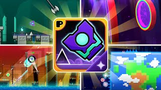 Geometry dash DEEPER SPACE RELEASE Showcase - Fanmade Geometry dash Spinoff App screenshot 5