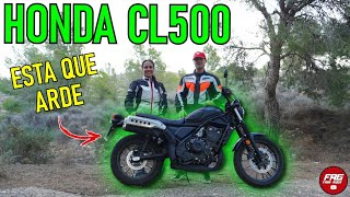 WE TEST THE HONDA CL500 HONDA CL500 TEST FIRST IMPRESSION OF THE CL500 IN SPANISH HONDA A2