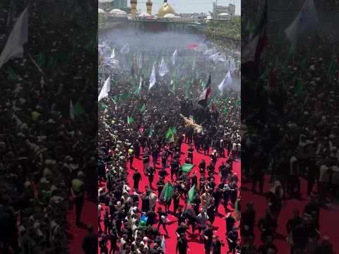 مشاهد حصرية لحظة انطلاق ركضة طويريج زوار الحسين شهر محرم كربلاء 2024 مشاهد حصرية لحظة انطلاق ركضة طويريج زوار الحسين شهر محرم كربلاء 2024