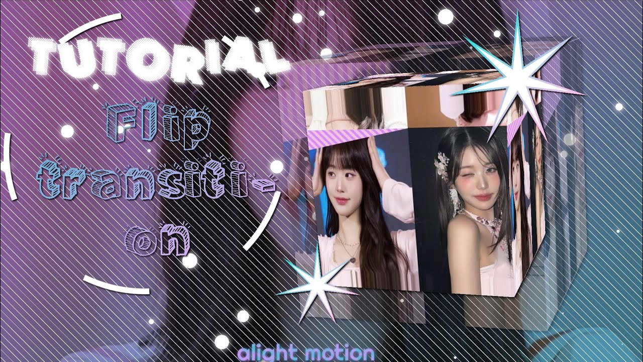 tutorial free simple transition on alight motion | cred: @vlancyyyy ...