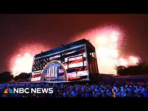 Watch the full Salute to America 250 fireworks show from Washington, D.C.