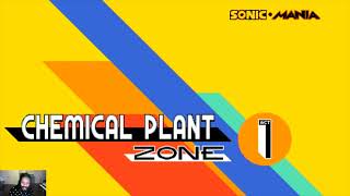 Playing Sonic Mania Chemical Plant With Tails On Nintendo Switch