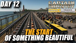 Building A Starter Bus!  | Captain Of Industry | Update 3 Day 12 screenshot 4