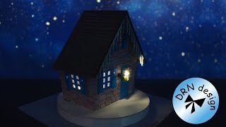 Story Book House In 1:48 Ski Lodge