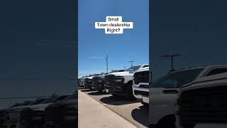 Might be in a small town, but I can guarantee you you’ll get the best deal around! #jeep #ram #dodge