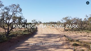 Kinchega National Park (Emu Lake Campground) 4K drone footage