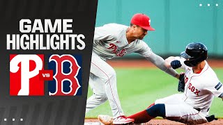 Phillies vs. Red Sox Game Highlights (6/12/24) | MLB Highlights
