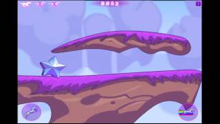 Let's Play The Ipad! Robot Unicorn Attack #3 screenshot 3